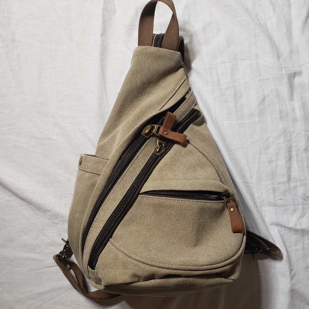 Backpack Canvas Sling Bag